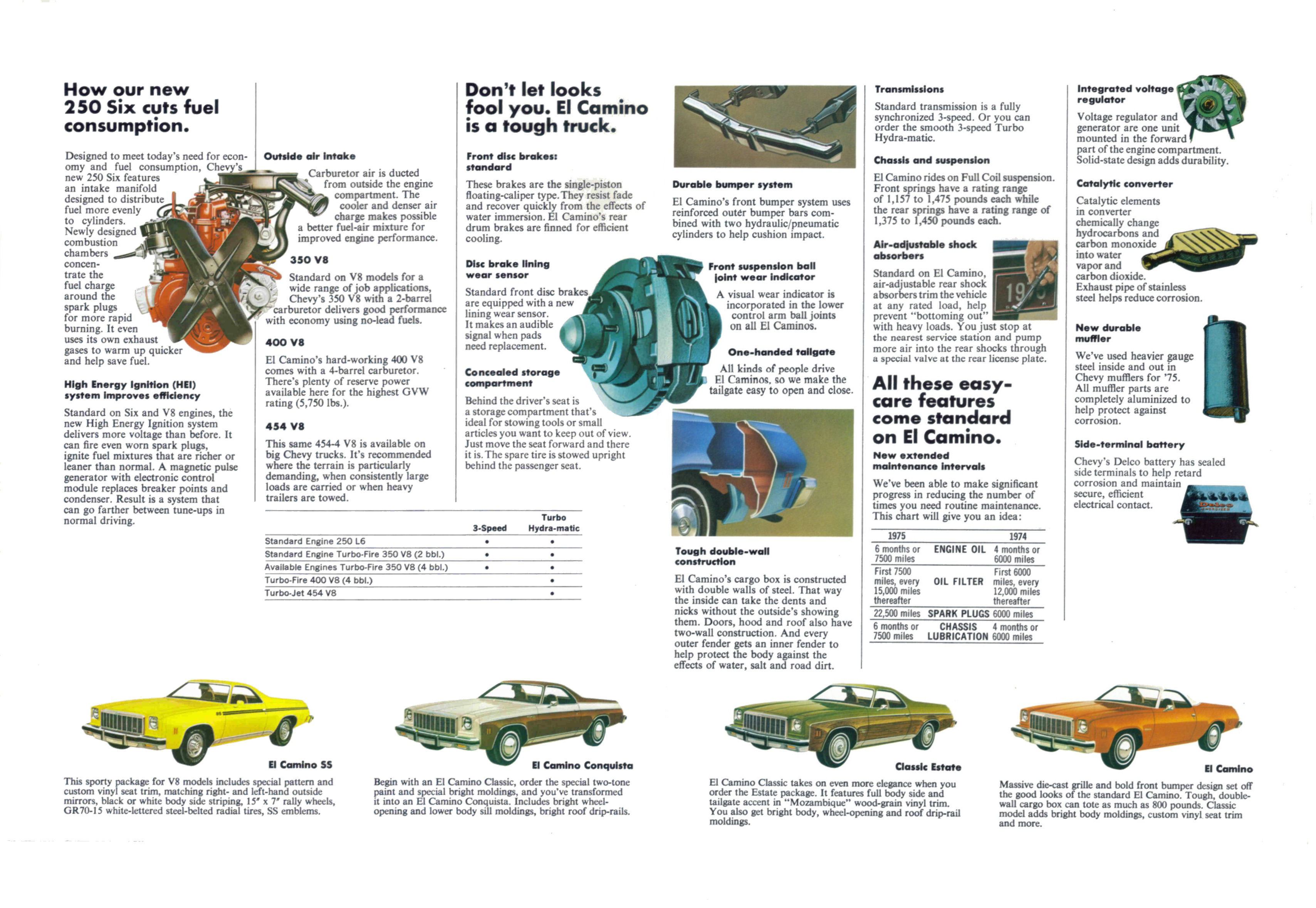 19785 Chevrolet el camino brochure